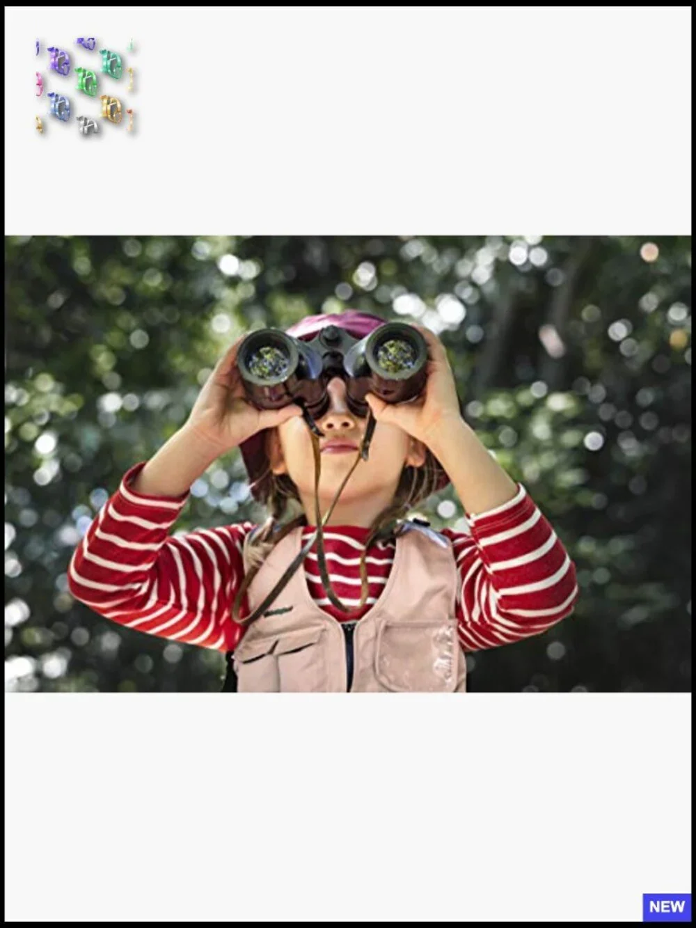 Kids Explorer Vest and Hat Costume Set Outdoor Adventure Pretend Play